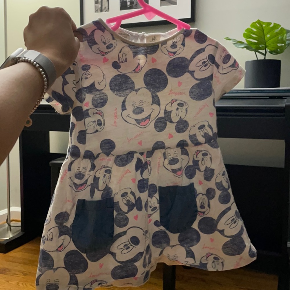 ZARA | Mickey Mouse Cotton Dress